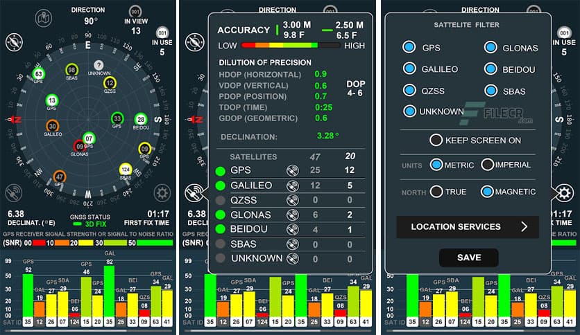GPS Status GPS Test Data Toolbox v1.9.2