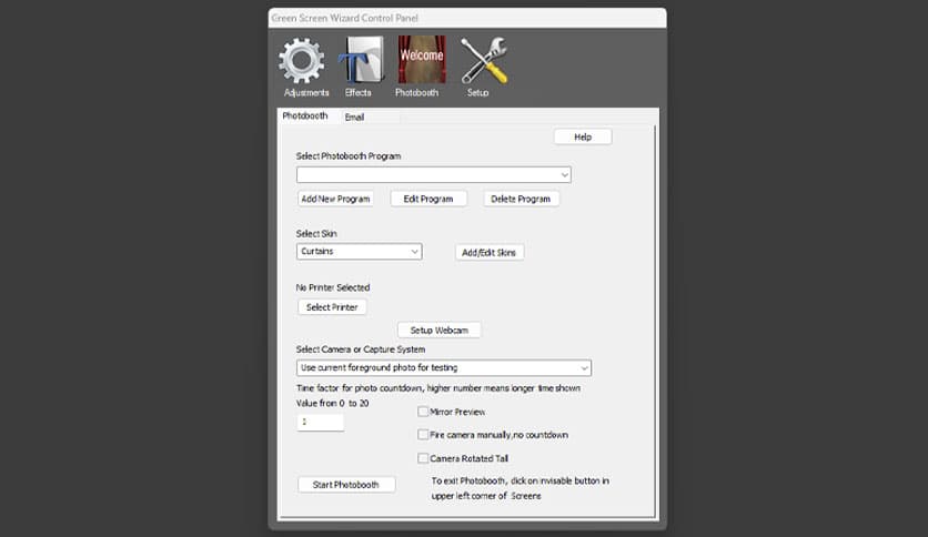 Green Screen Wizard Photobooth 5.2