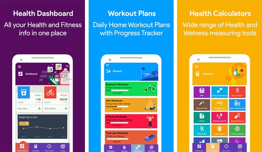 Health Pal – Fitness, Weight loss coach, Pedometer 4.2.57