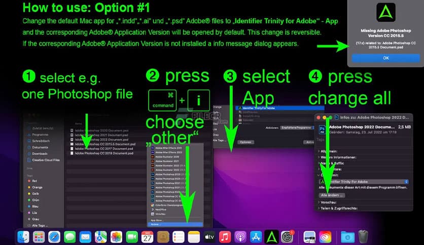Identifier Trinity for Adobe 1.0.4