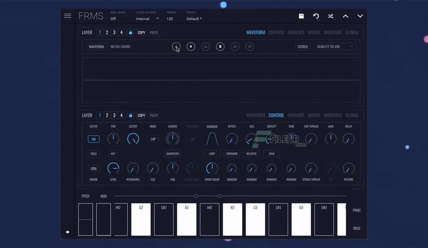 Imaginando FRMS Granular Synthesizer 1.12.4