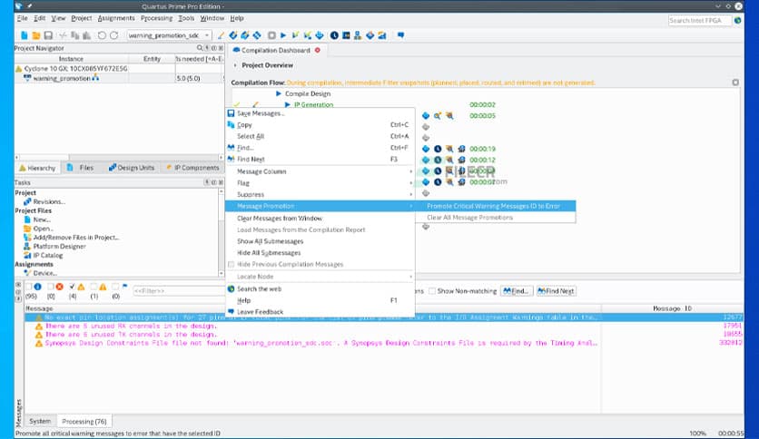 Intel Quartus Prime Pro Edition 23.3