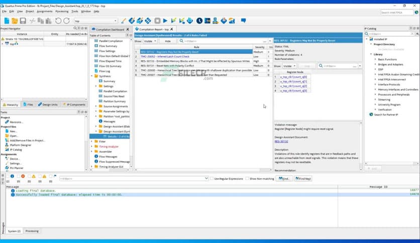 Intel Quartus Prime Pro Edition 23.3