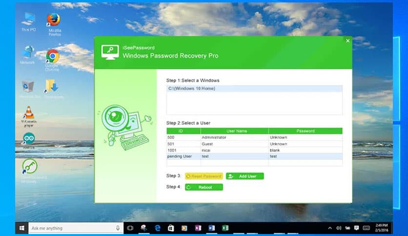 iSeePassword Windows Password Recovery Pro 2.6.2.2