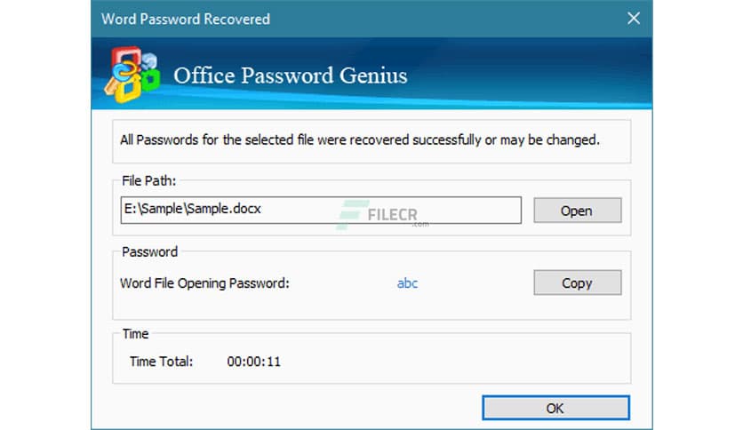 iSunshare Office Password Genius 3.1.30