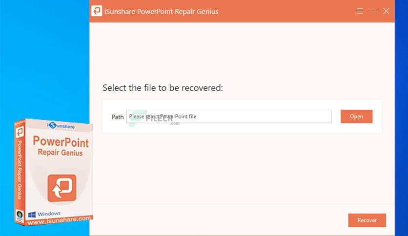 iSunshare PowerPoint Repair Genius 3.0.2.2