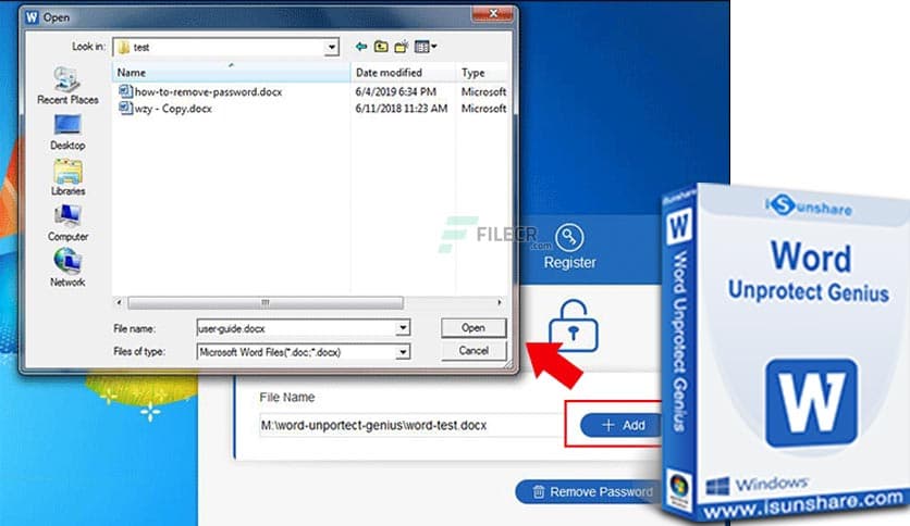 iSunshare Word Unprotect Genius 3.1.1.0