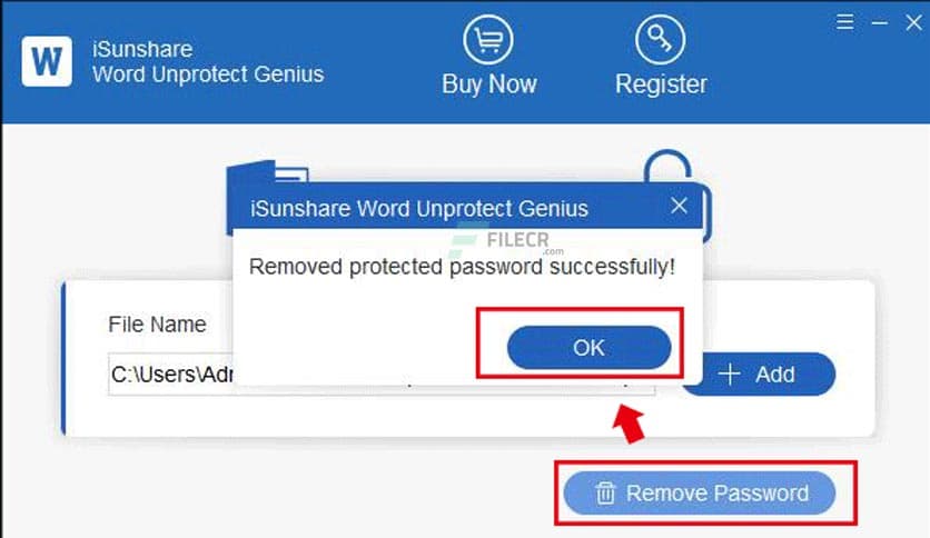 iSunshare Word Unprotect Genius 3.1.1.0