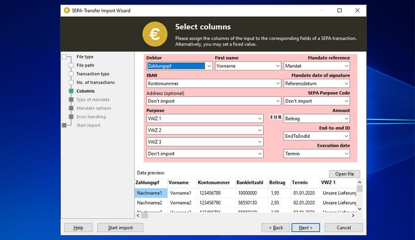 JAM Software SEPA Transfer Enterprise 11.0.0.1050