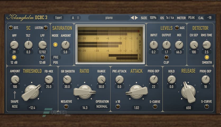 Klanghelm DC8C 3 advanced compressor 3.3.2