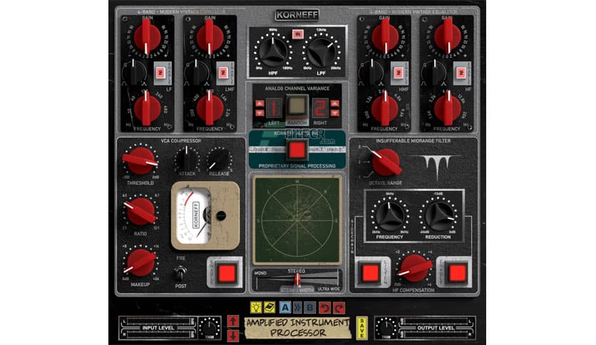 Korneff Audio Amplified Instrument Processor 1.2.1