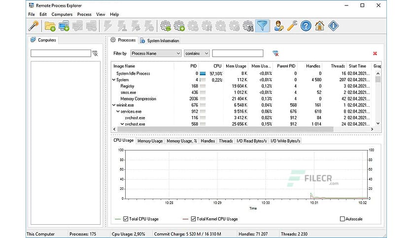 LizardSystems Remote Process Explorer 25.05