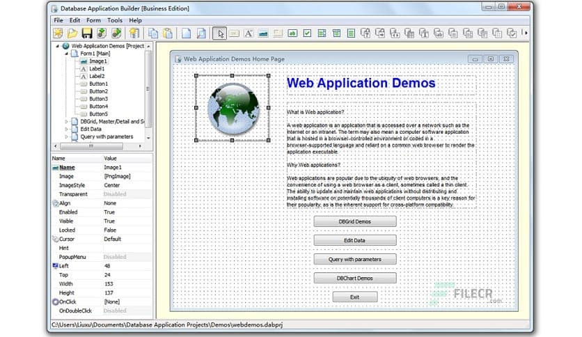 Longtion Database Application Builder 4.9.0.490