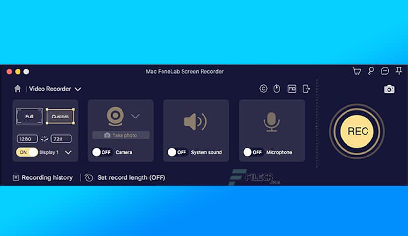 FoneLab Screen Recorder 2.2.20