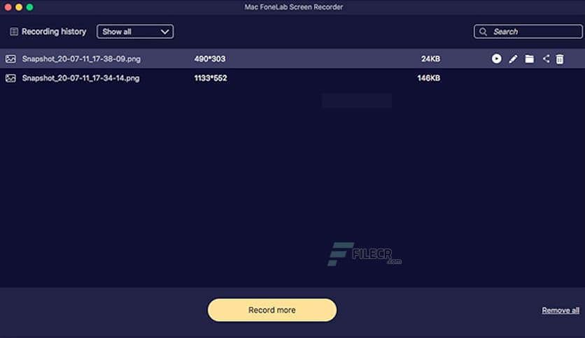 FoneLab Screen Recorder 2.2.20