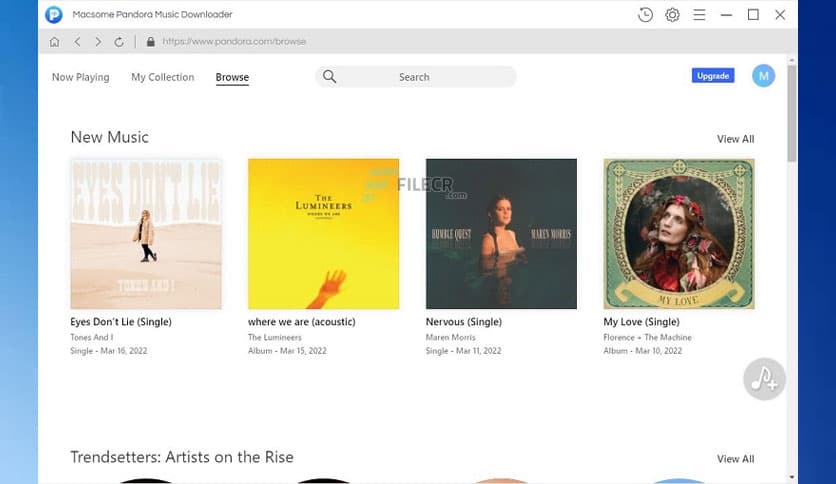 Macsome Pandora Music Downloader 1.0.2