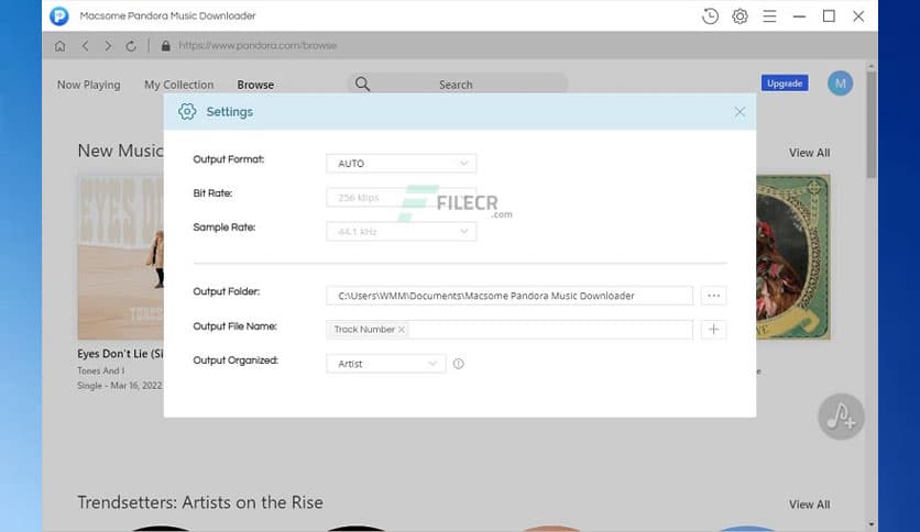 Macsome Pandora Music Downloader 1.0.2