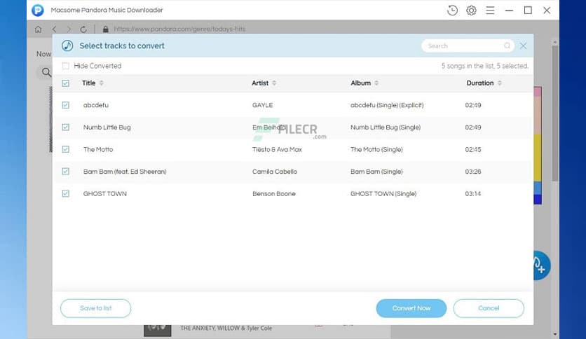 Macsome Pandora Music Downloader 1.0.2