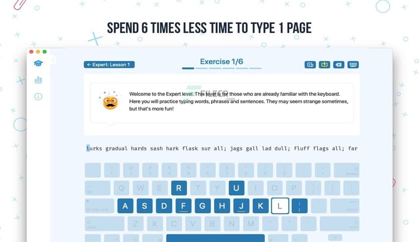 Master of Typing 3 – Practice 3.17.4