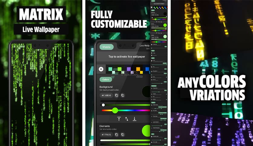 Matrix Code – Live Wallpaper 2.0