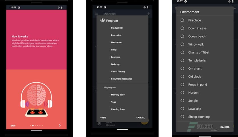 Mindroid – Relax, Focus, Sleep 8.1 build 217