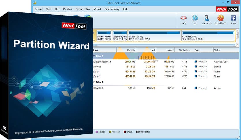 MiniTool Partition Wizard Pro Platinum 12.8