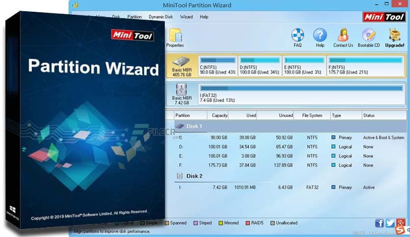 MiniTool Partition Wizard 12.8 Server / Enterprise