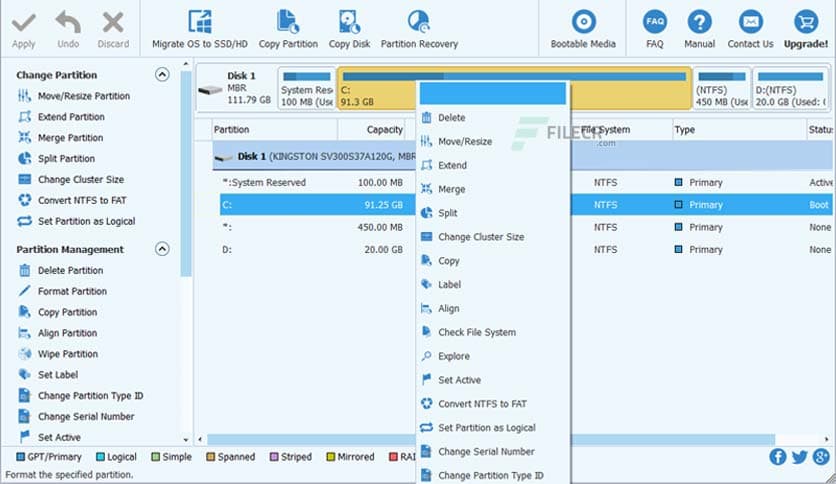 MiniTool Partition Wizard Technician 13.5 + WinPE