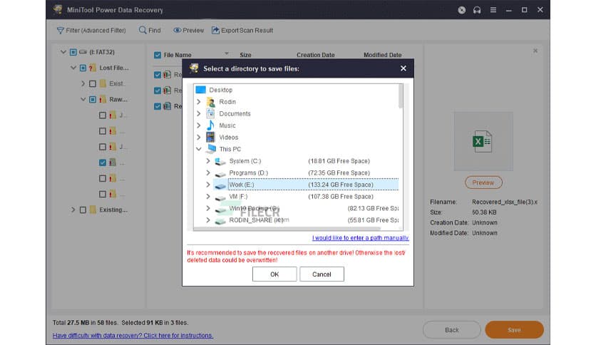 MiniTool Power Data Recovery Personal 12.8