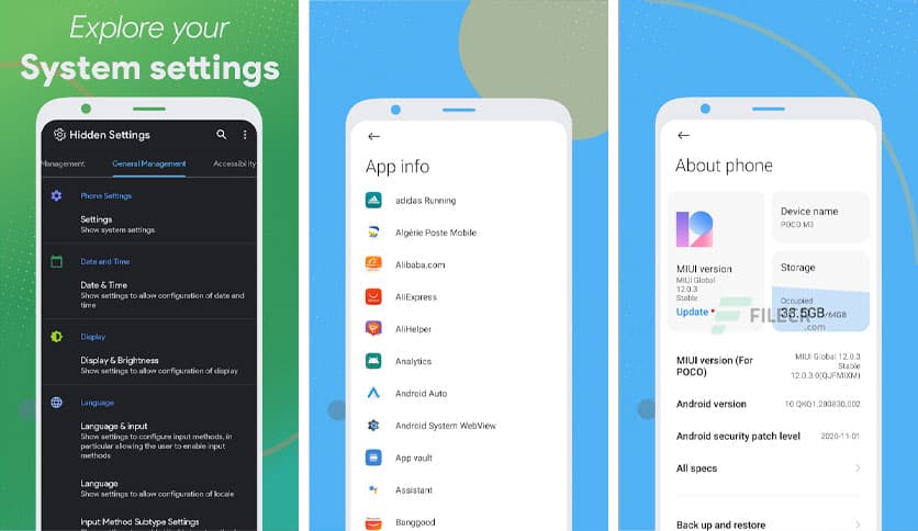 MIUI Hidden Settings Activity 1.6.14