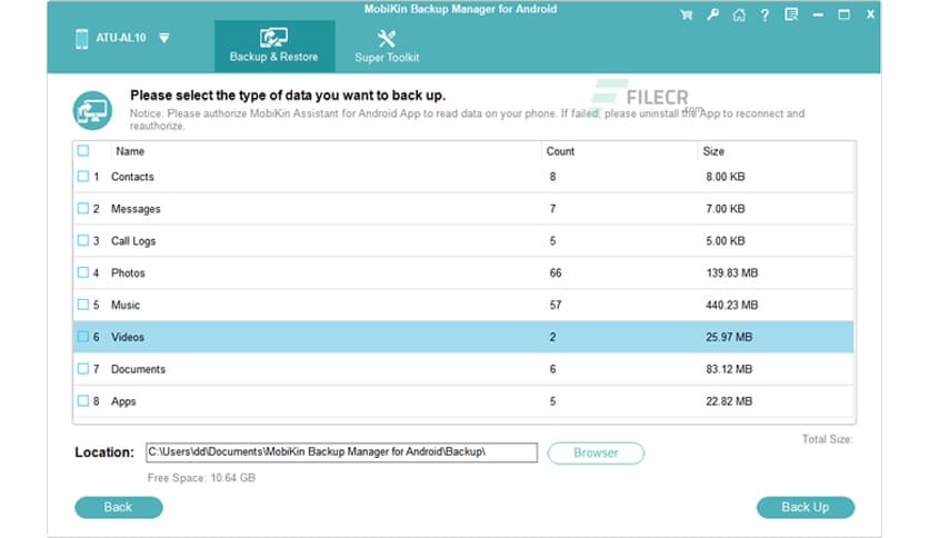 MobiKin Backup Manager for Android 2.0.24