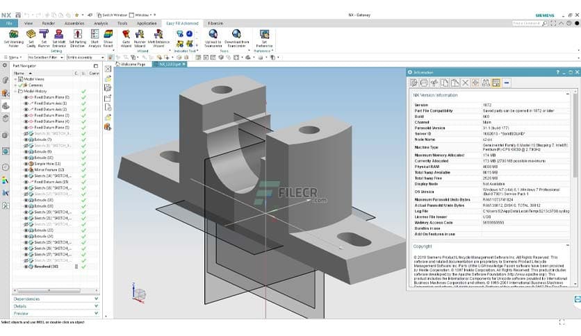 Mold Wizard Easy Fill Advanced v5 20201028 for NX