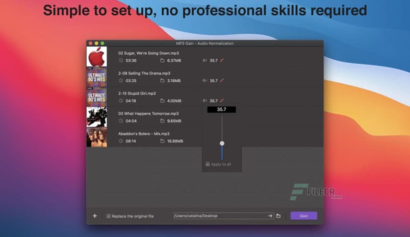 MP3 Gain – Audio Normalization 5.3.0