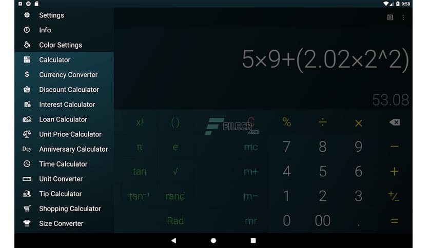 Multi Calculator 1.9.7 build 479