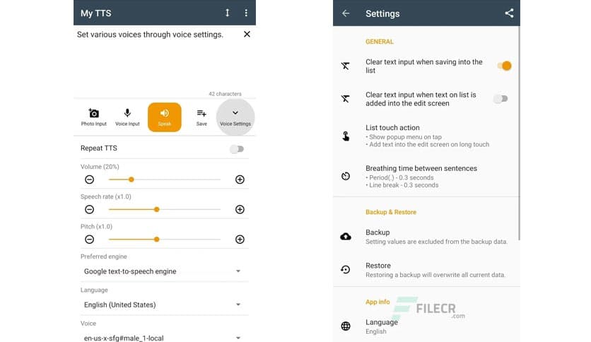 My TTS: Text-to-Speech v1.0.9 build 48