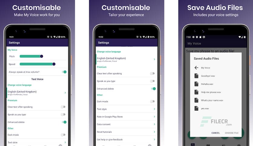 My Voice Text To Speech (TTS) 2.0.0