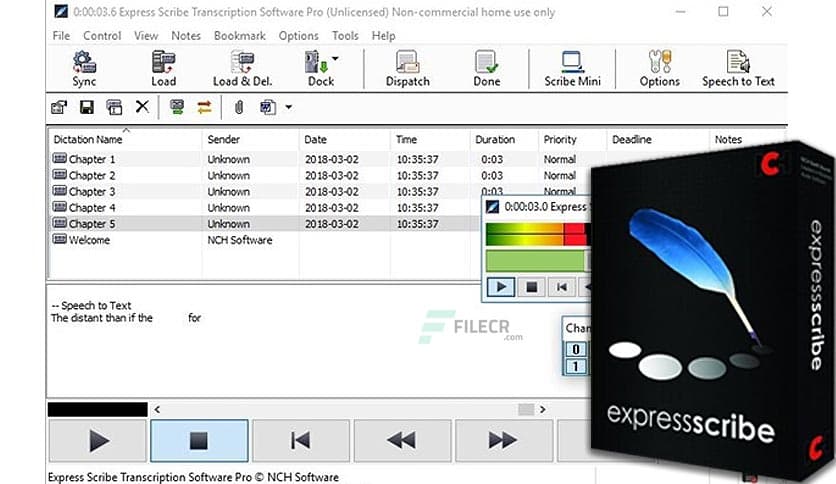 NCH Express Scribe Pro 14.05