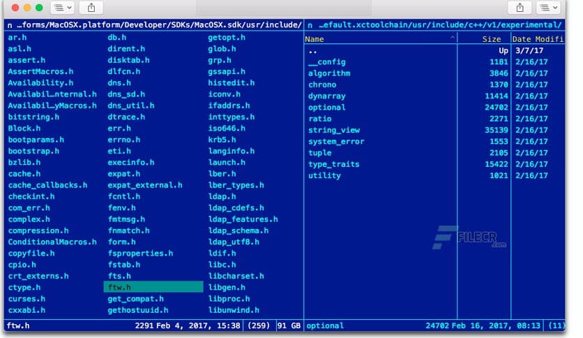 Nimble Commander Pro 1.2.9