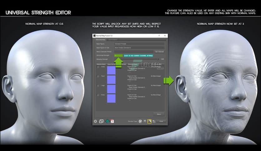 Normal Map Fusion for Daz Studio 4.20