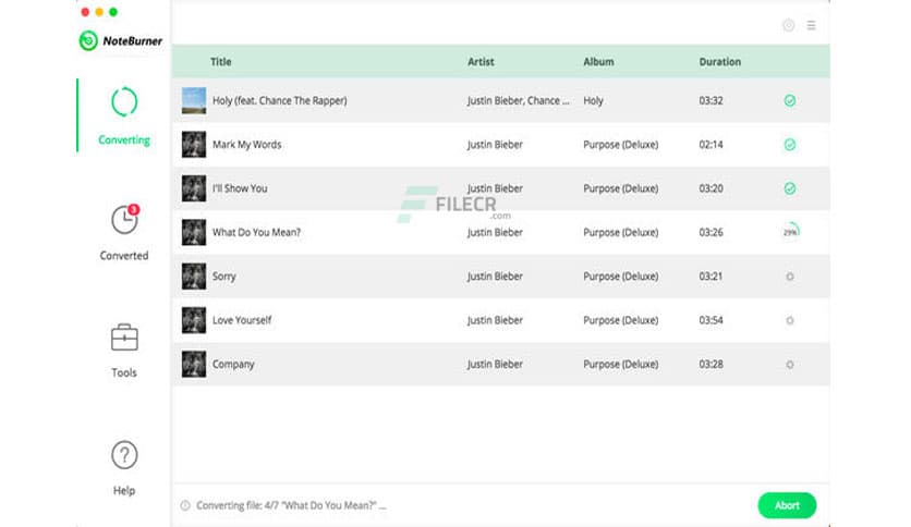 NoteBurner iTunes DRM Audio Converter 3.5.3