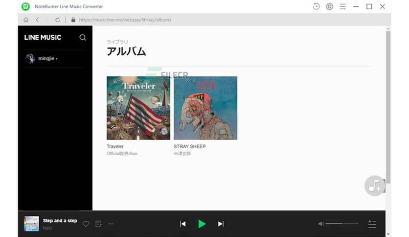 NoteBurner Line Music Converter 1.5.5