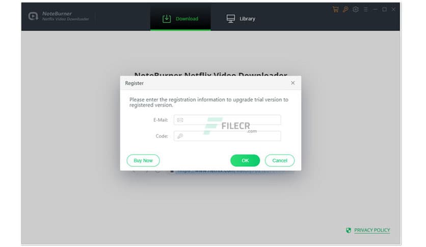 NoteBurner Netflix Video Downloader 1.8.7