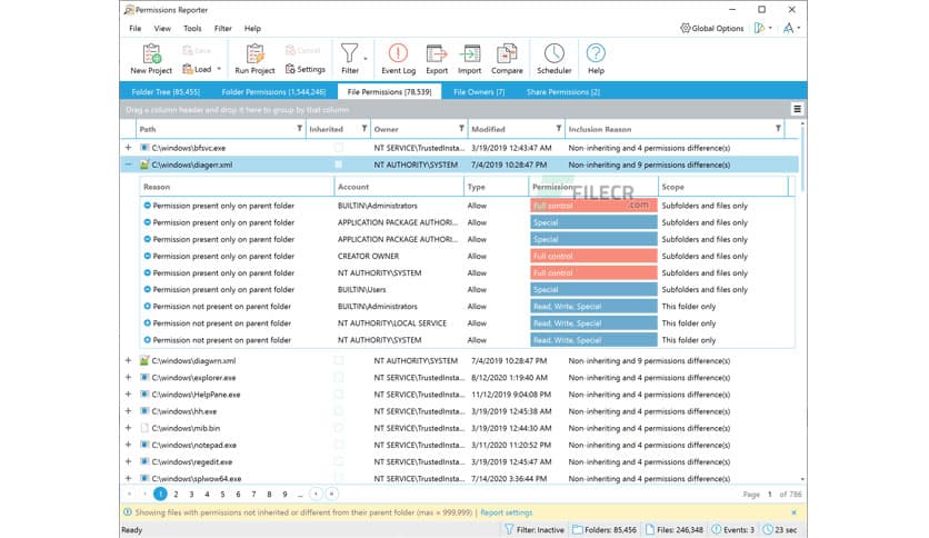 NTFS Permissions Reporter 5.1.644 Enterprise