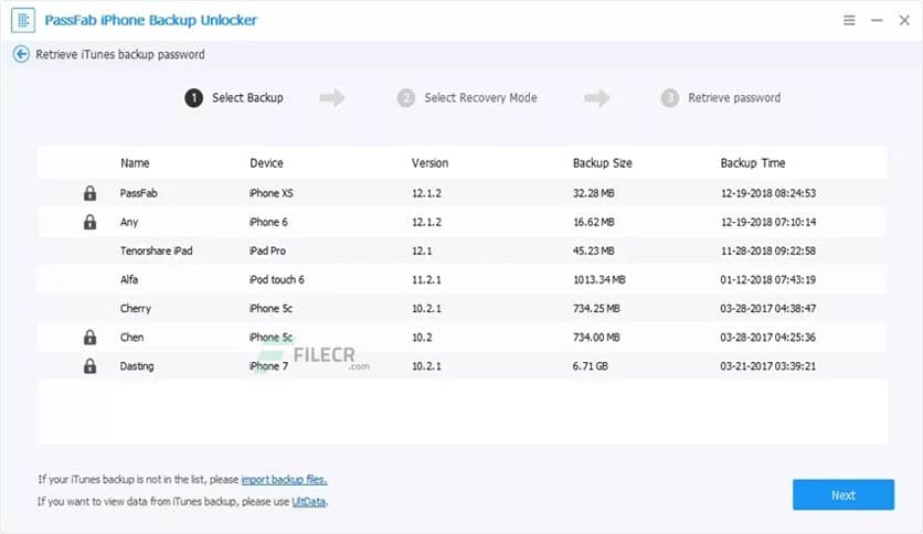PassFab iPhone Backup Unlocker 5.2.23.6