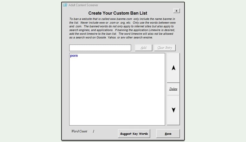 PB Software Adult Content Screener 1.26