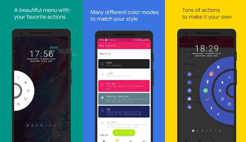 Pie Controls – Navigation Gestures 2.5.5