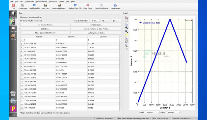 PolymerFEM PolyUMod 6.4.2 + MCalibration 6.6.0