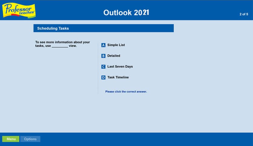 Professor Teaches Outlook 2021 v7.1