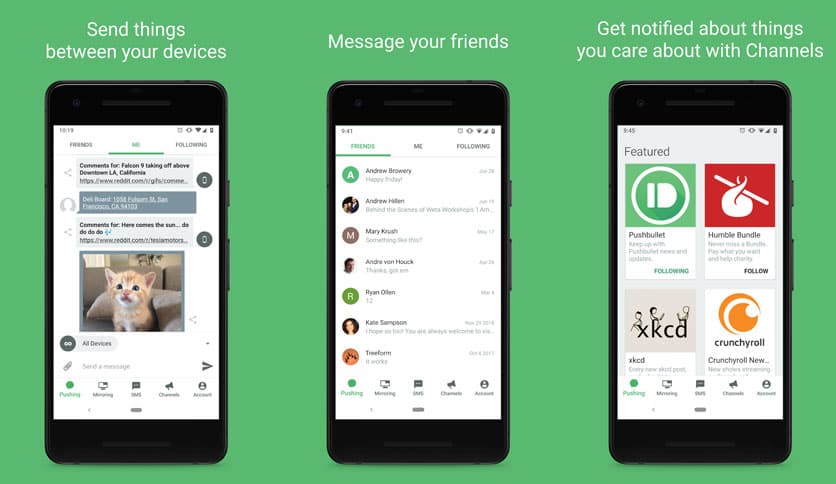 Pushbullet – SMS on PC and more 18.10.8
