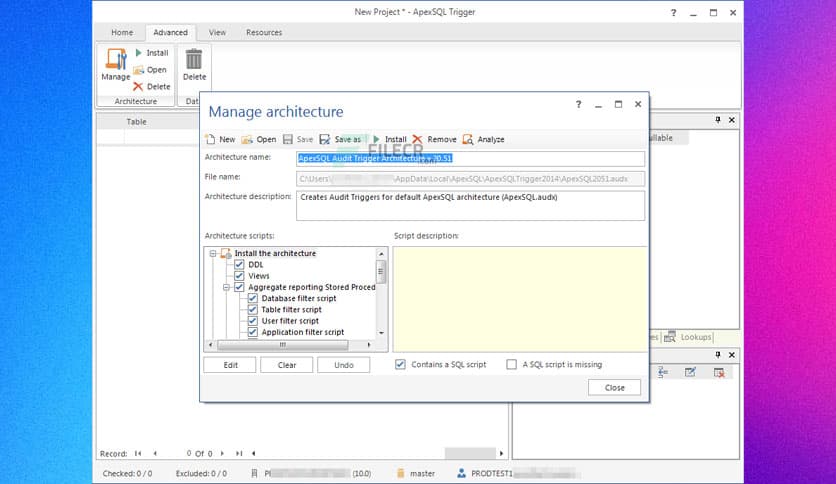 Quest Software ApexSQL Trigger 2019.01.0279